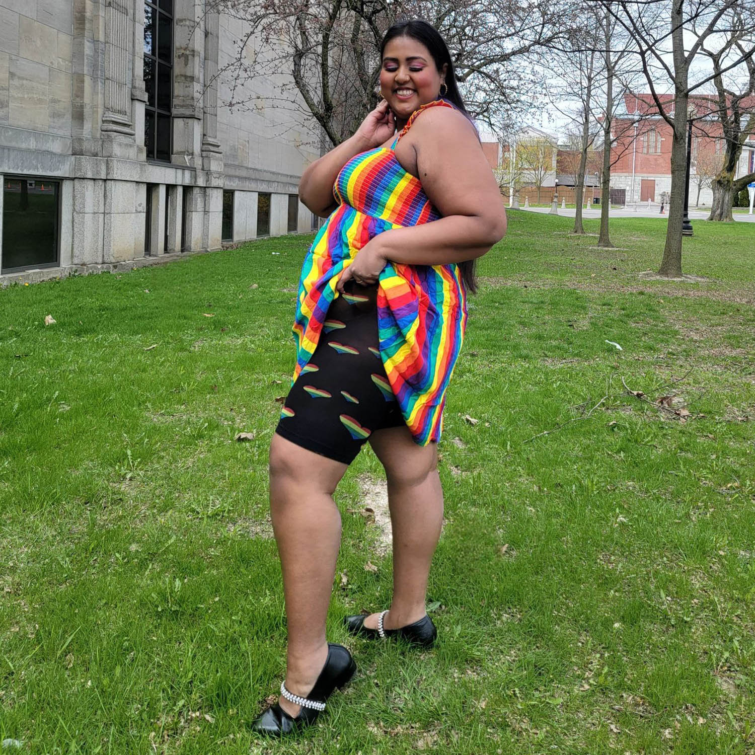 Stay Cool Chub Rub Shorts - Pride Love Is Love - Image 7