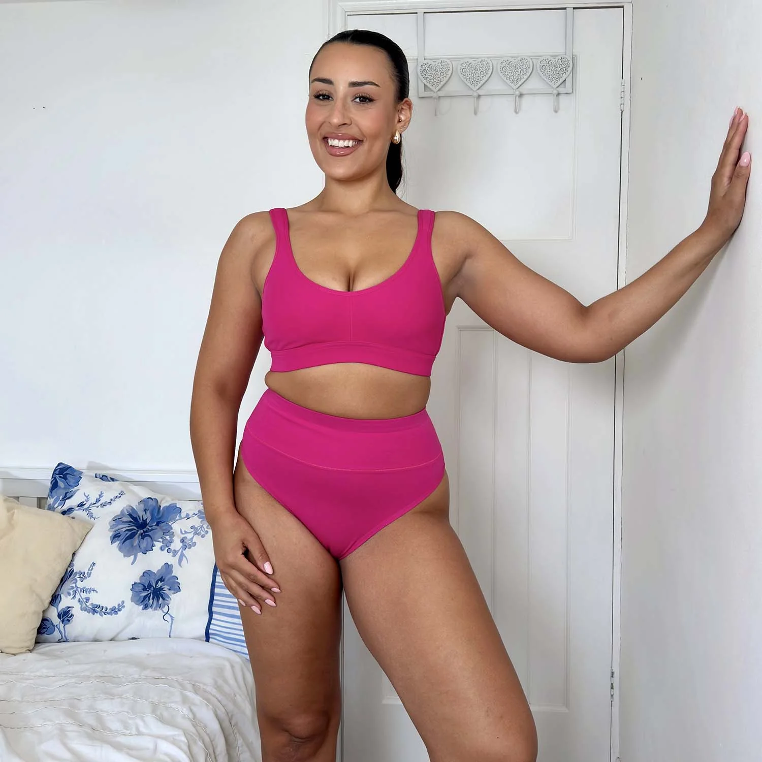Organic Cotton Super High Leg Knickers - Barbara - Image 8