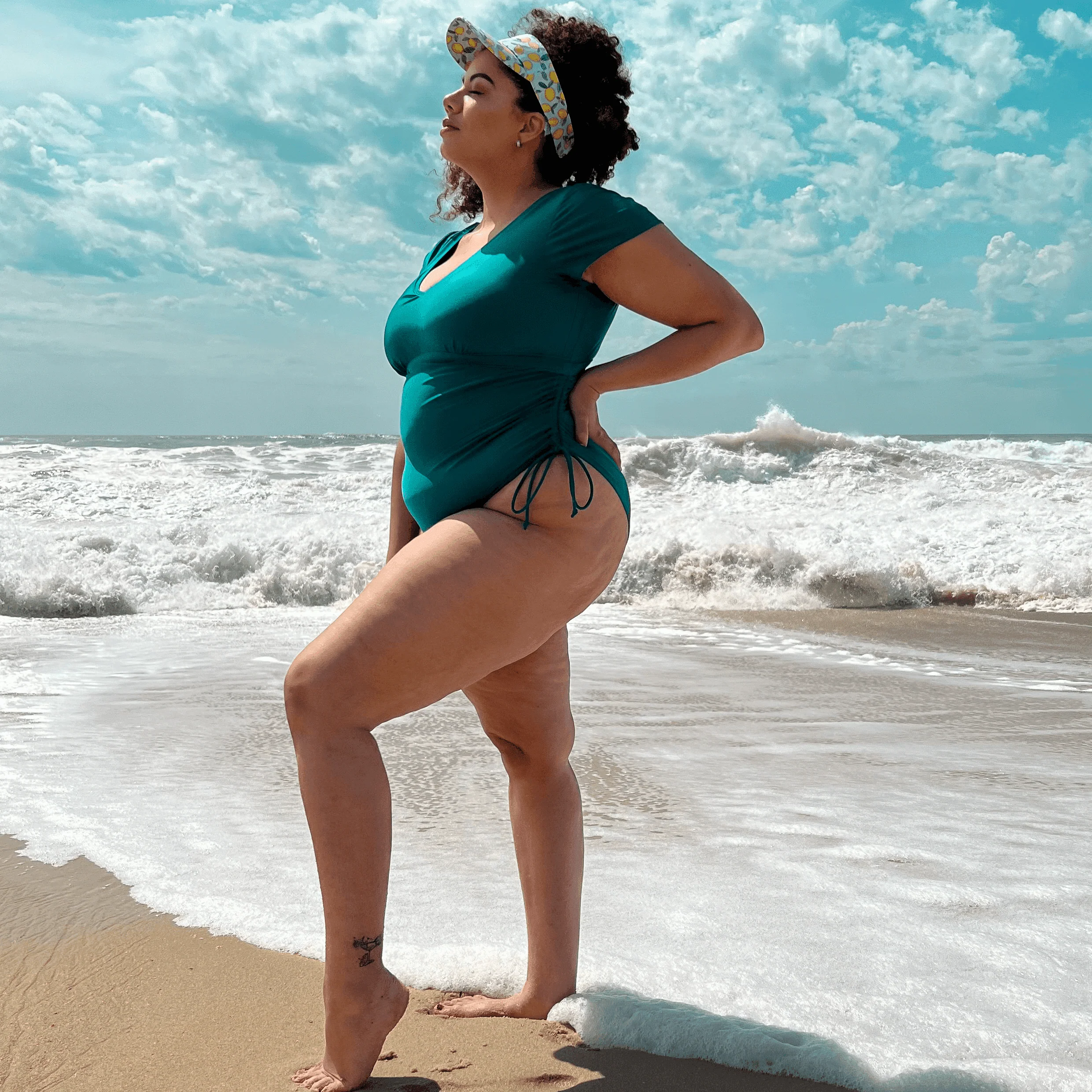 Show me the money Swimsuit - Teal - Image 7