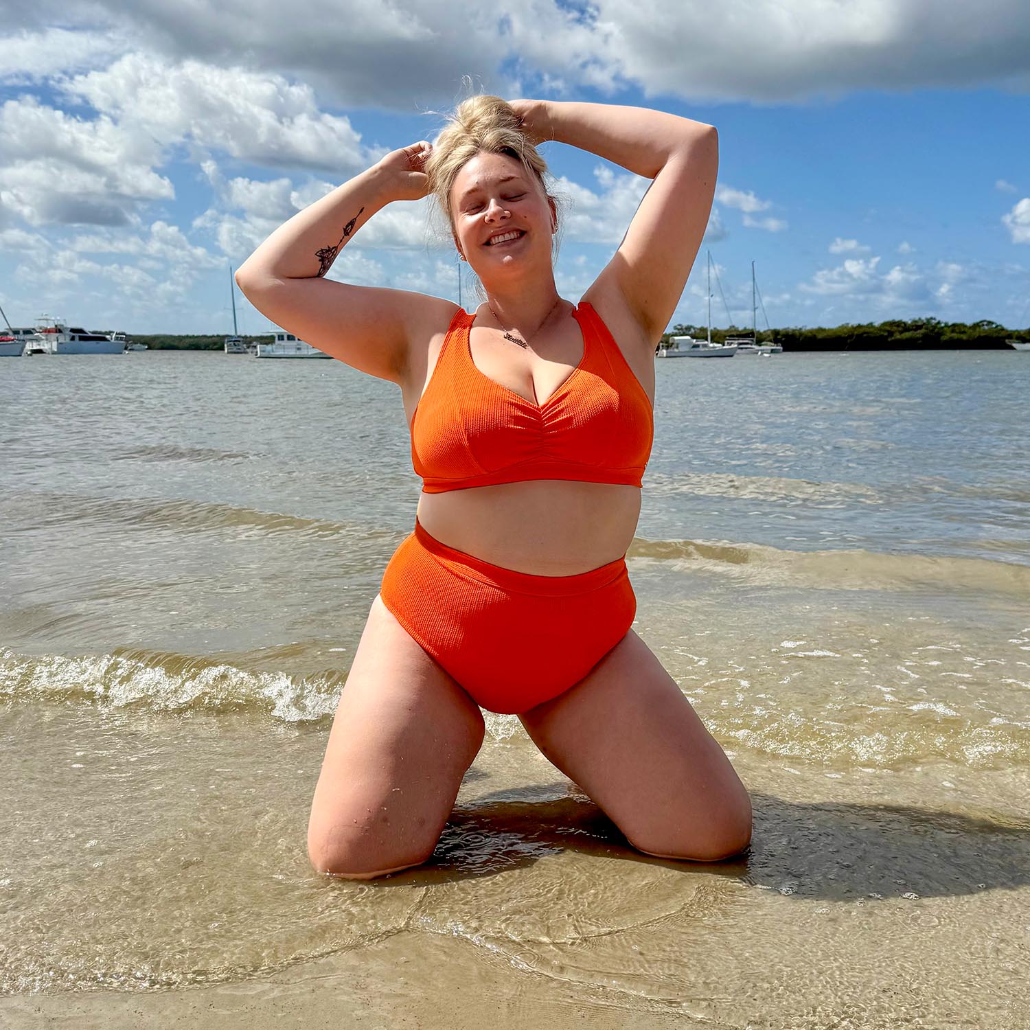 Tidelands Bikini Bottoms - Zest - Image 10