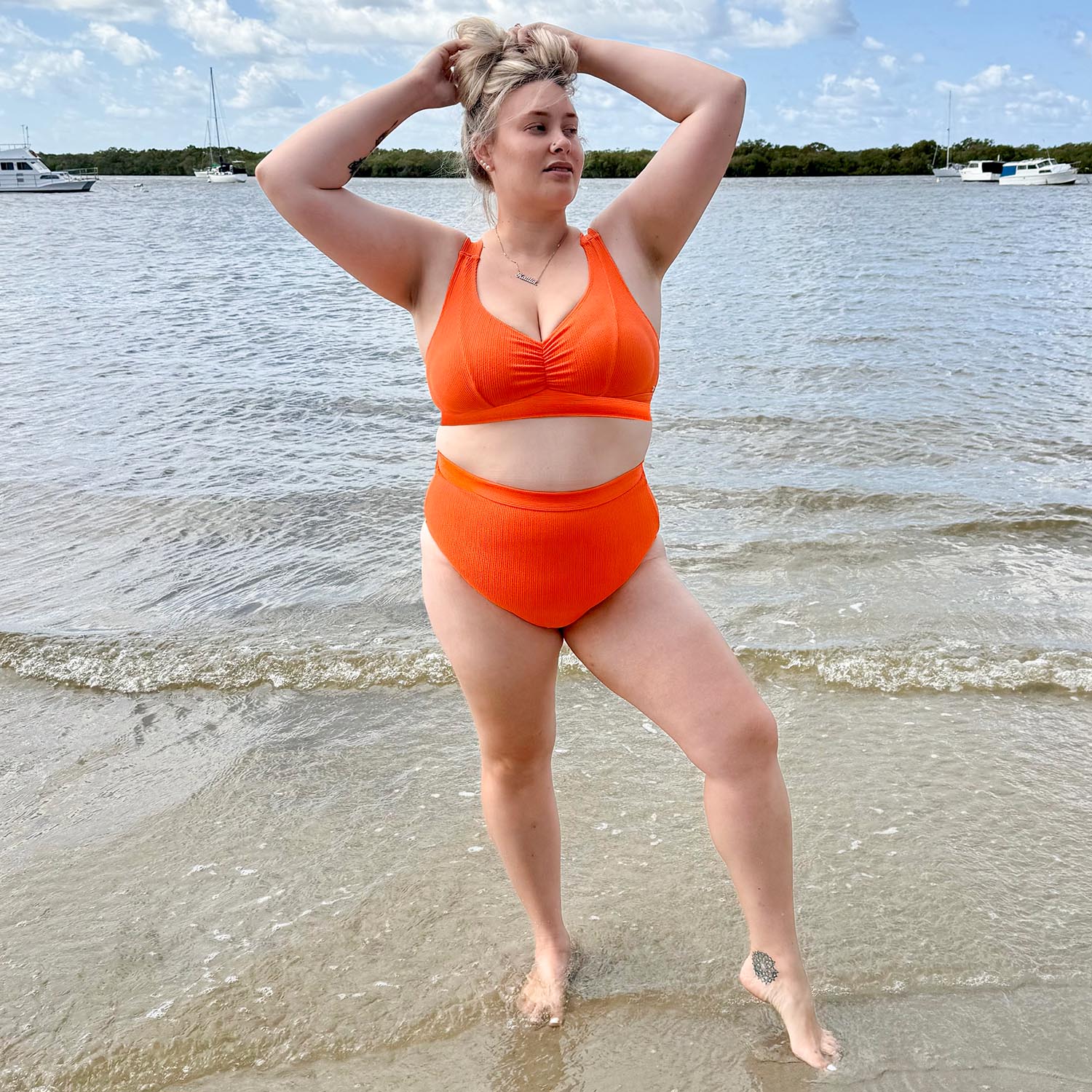Tidelands Bikini Bottoms - Zest - Image 6