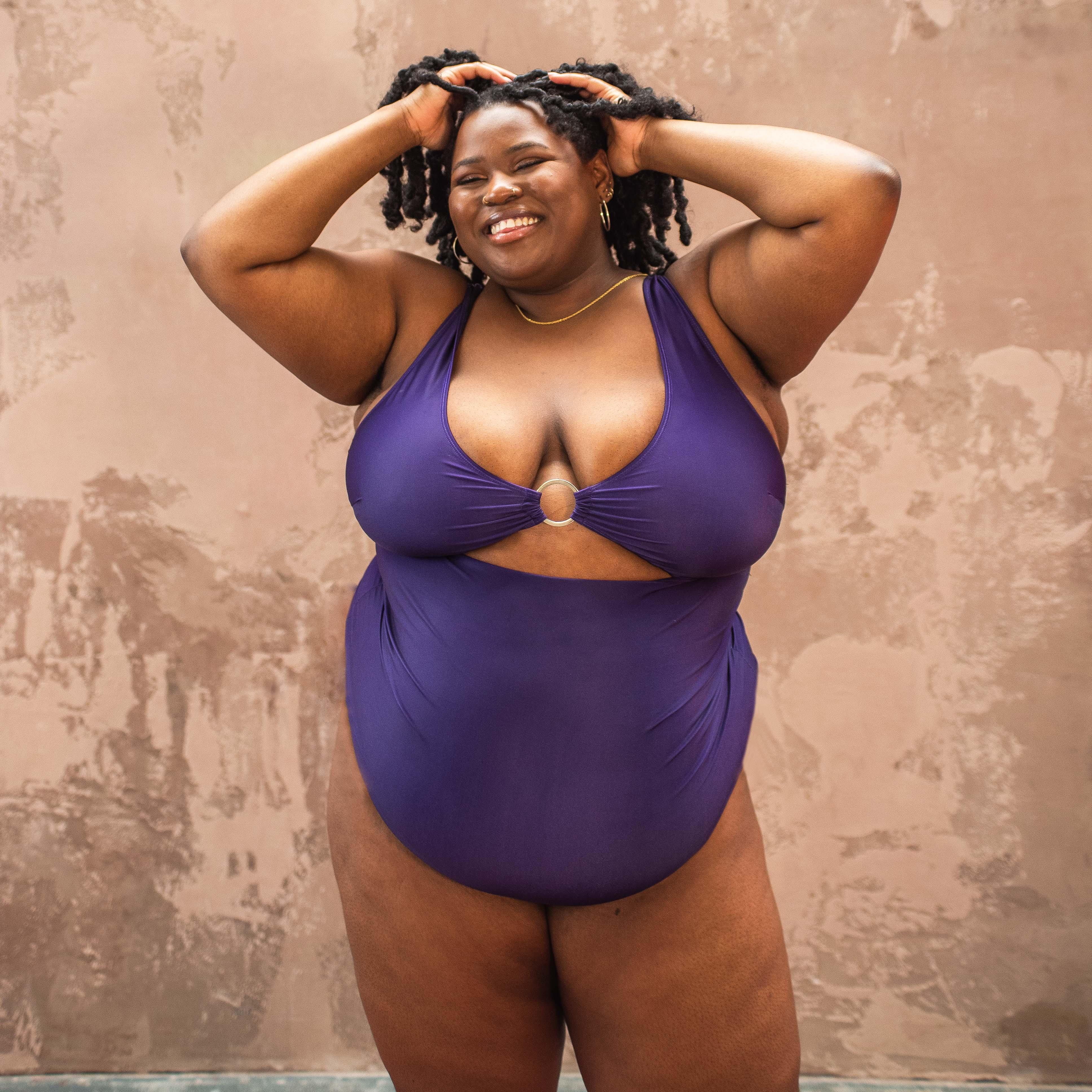 Wax on, Wax off Swimsuit - Purple - Image 6