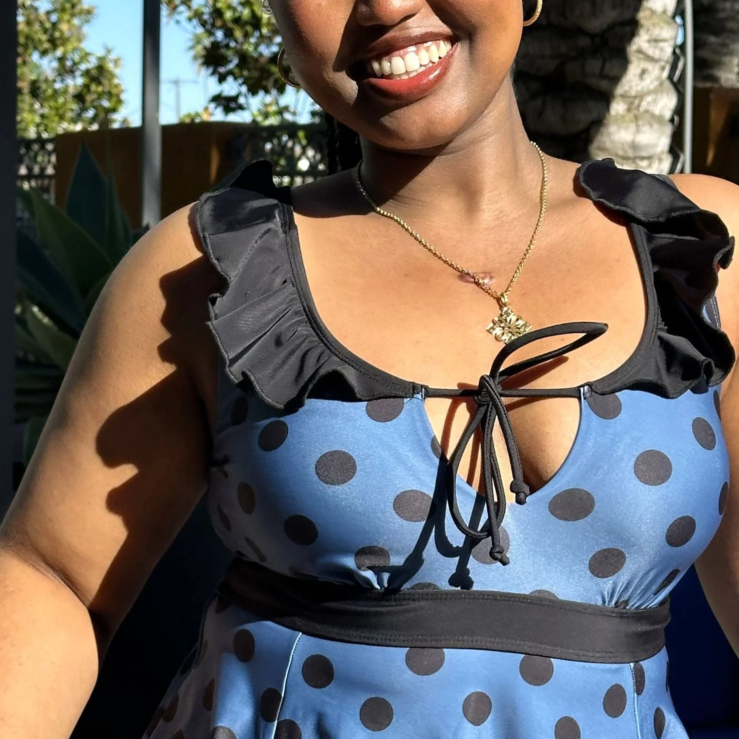 Beam Me Up Tankini Top - Polka - Image 16