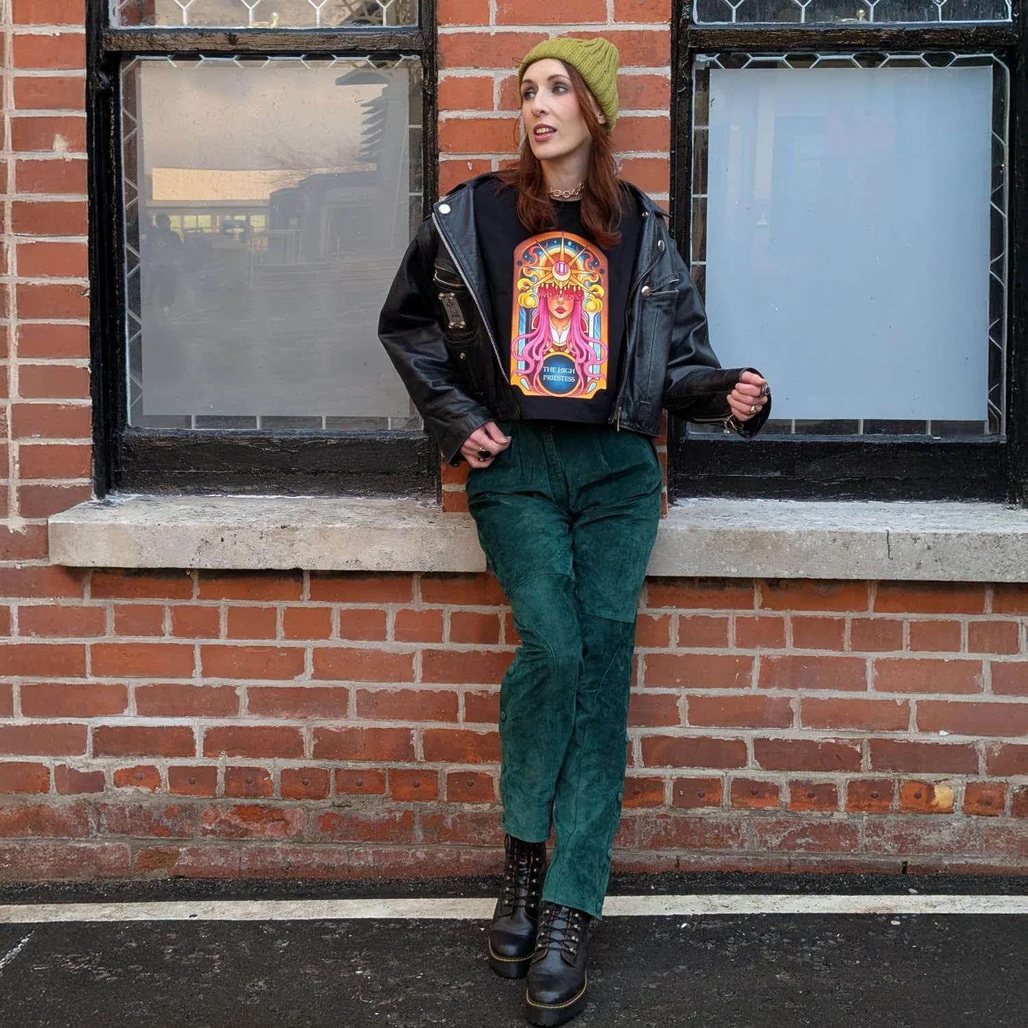 Major Arcana Boxy Tee - II The High Priestess - Image 13