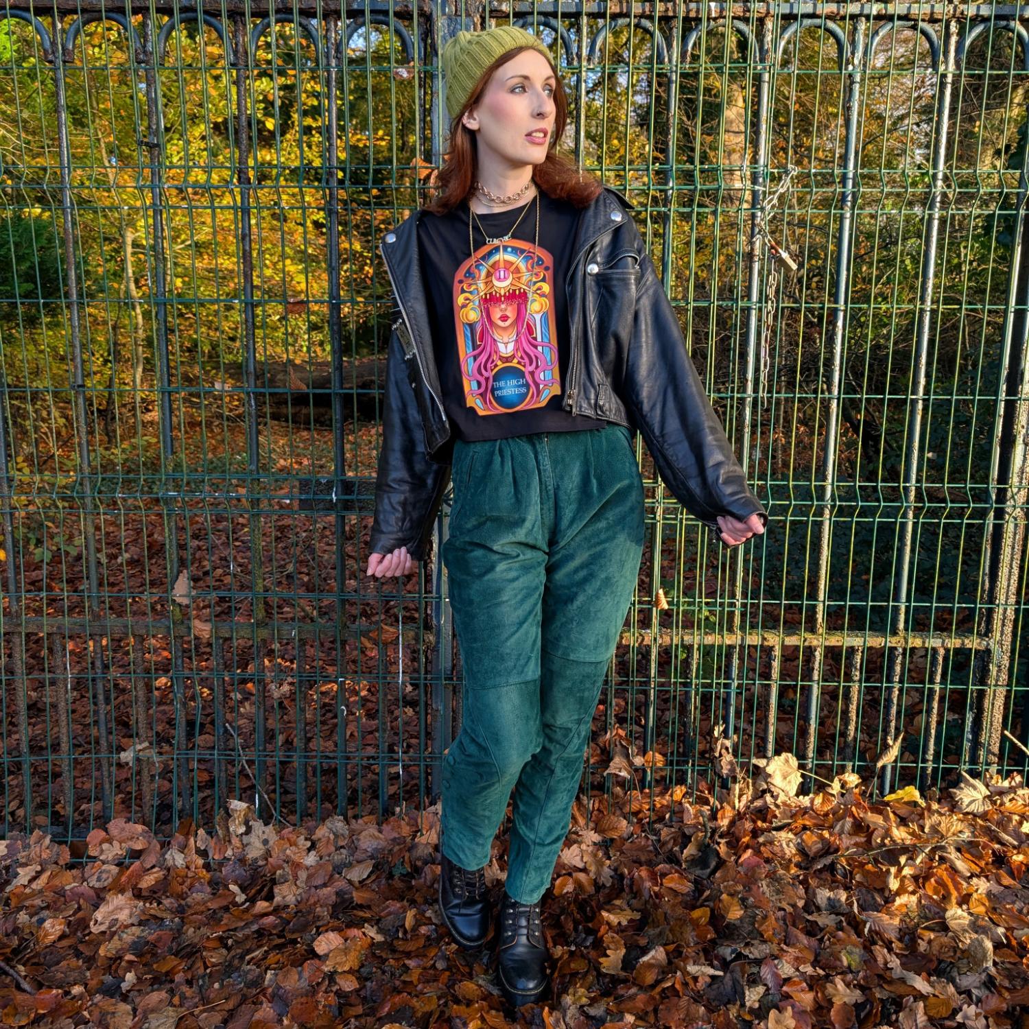 Major Arcana Boxy Tee - II The High Priestess - Image 21