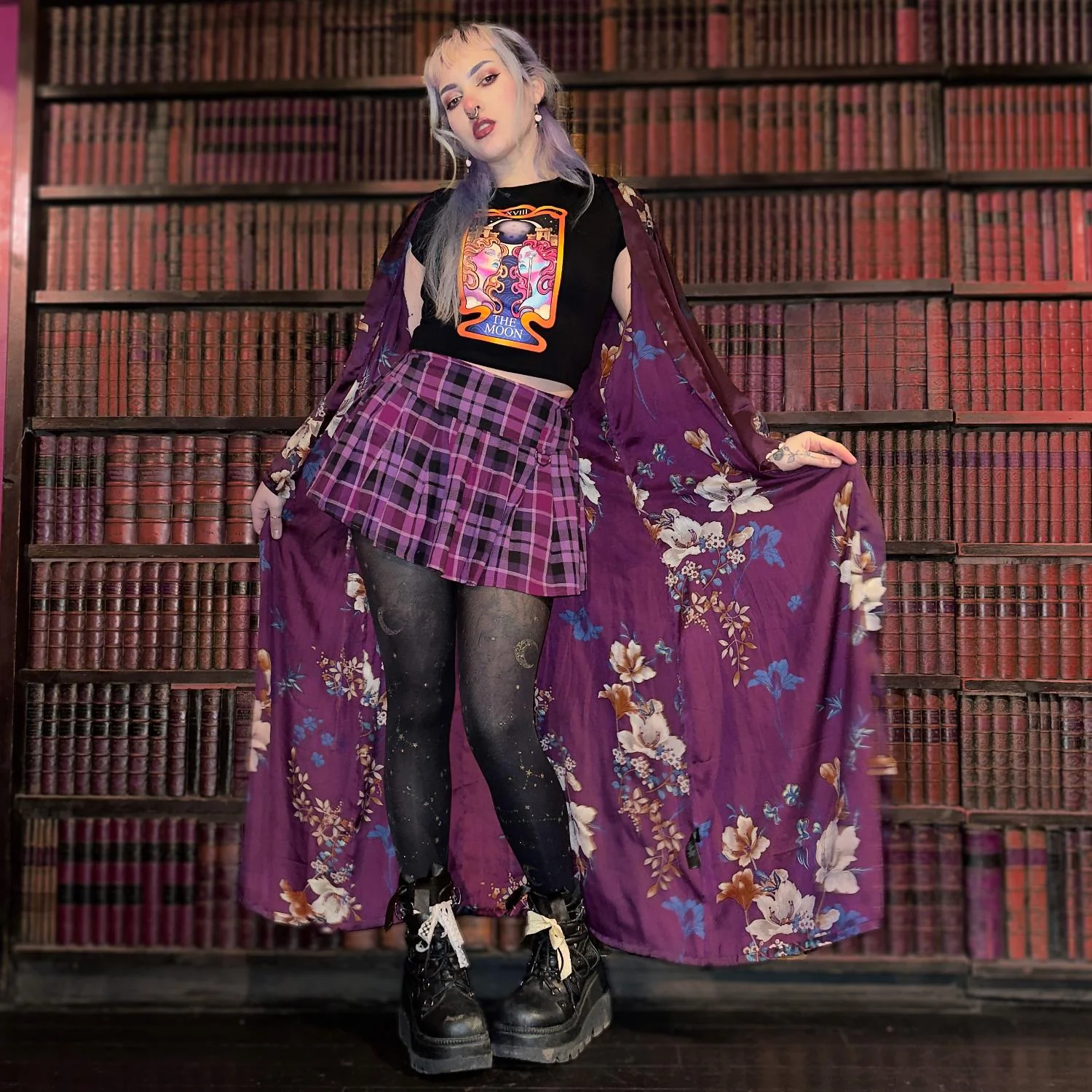 Major Arcana Baby Tee - XVIII The Moon - Image 19