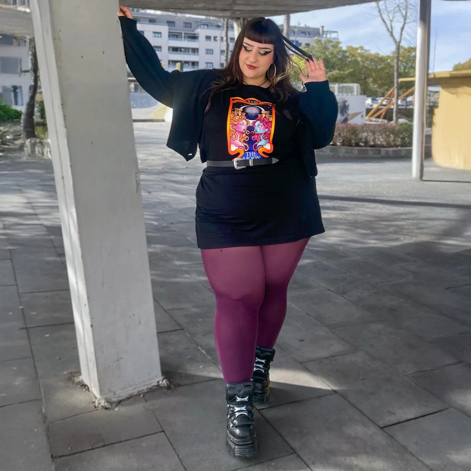 Major Arcana Baby Tee - XVIII The Moon - Image 9