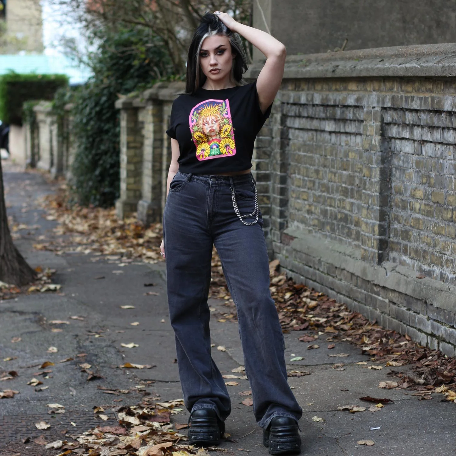 Major Arcana Baby Tee - XIX The Sun - Image 6