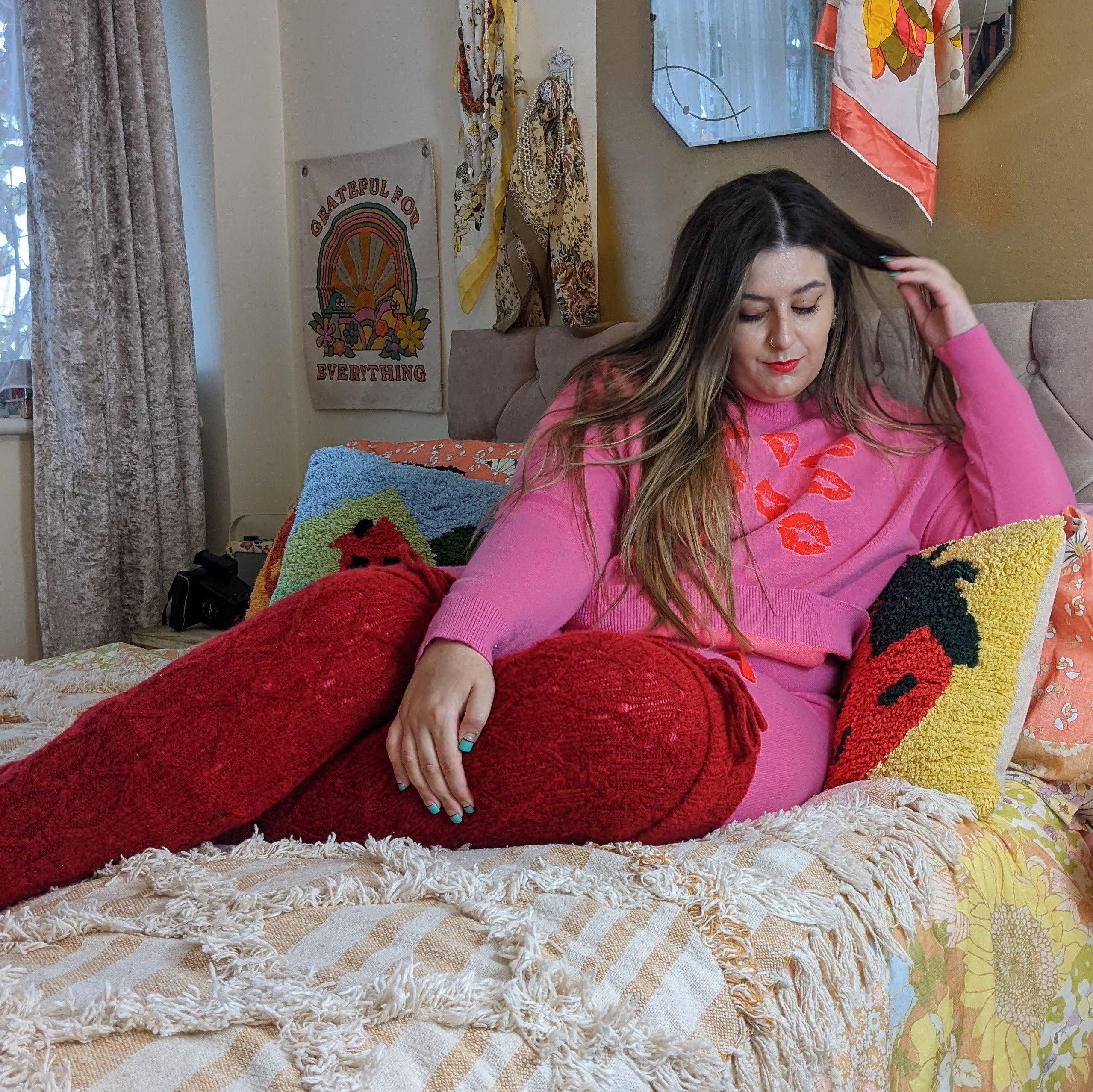 Thigh High Socks - Lobster - Image 5