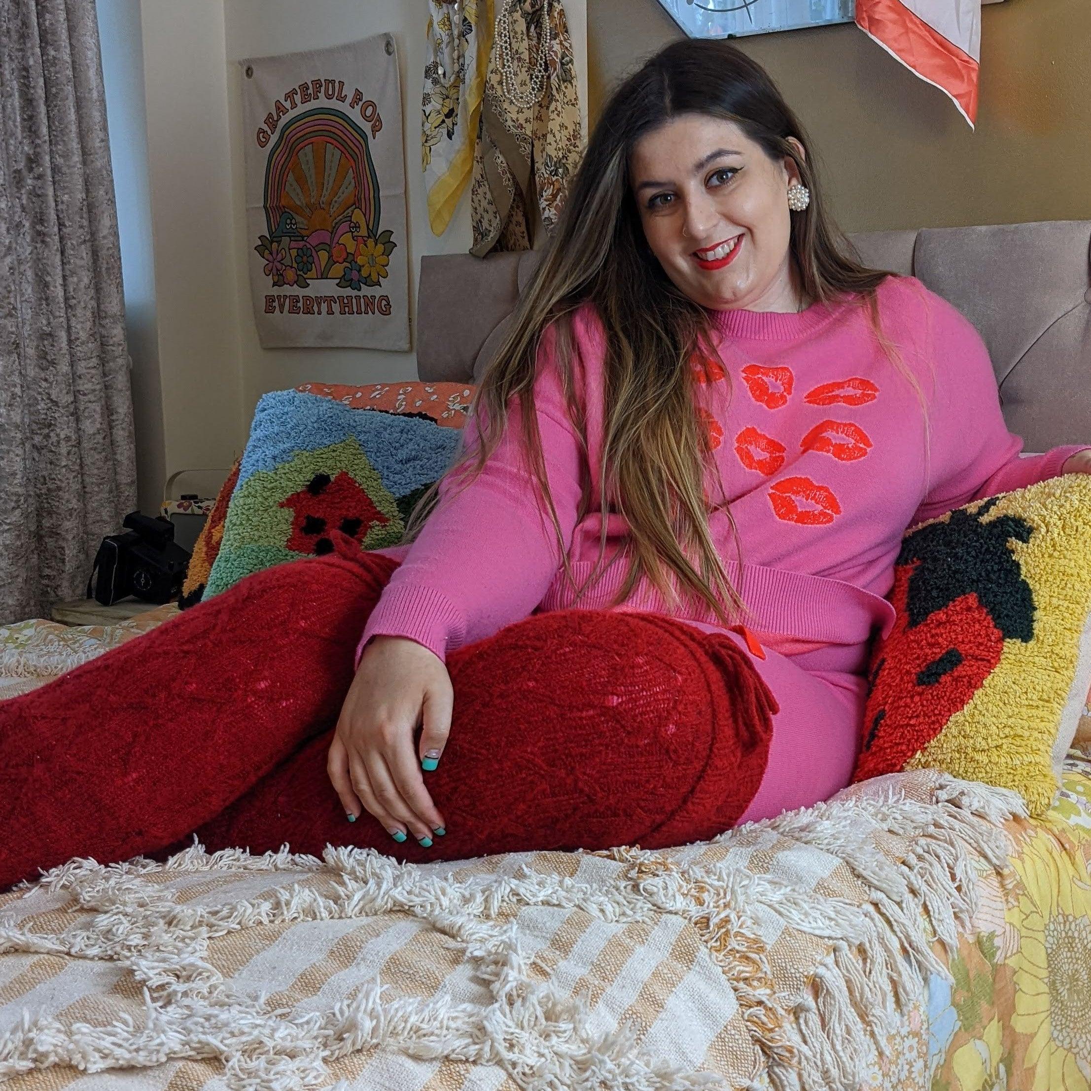Thigh High Socks - Lobster - Image 7