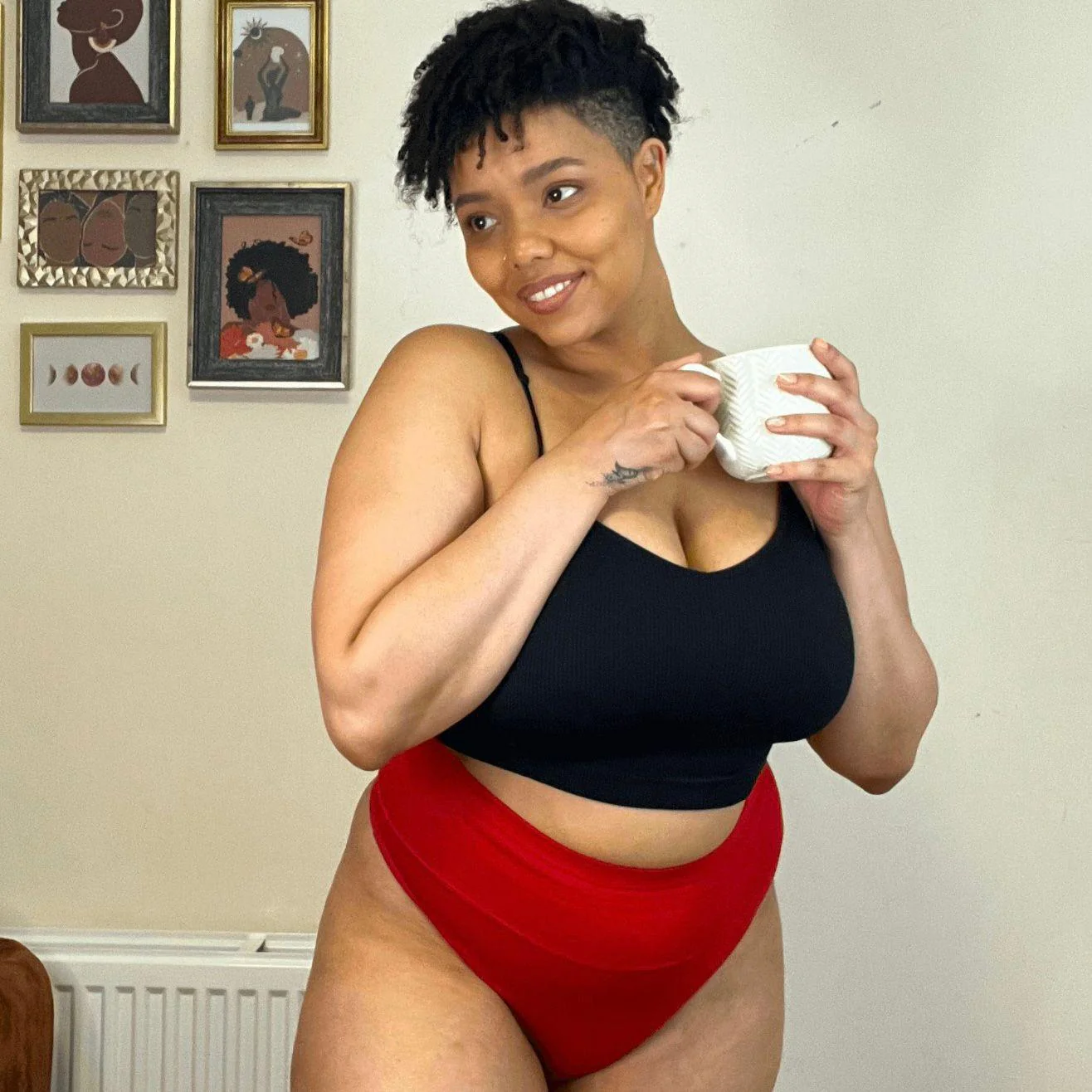 Organic Cotton Thong - Lobster - Image 4