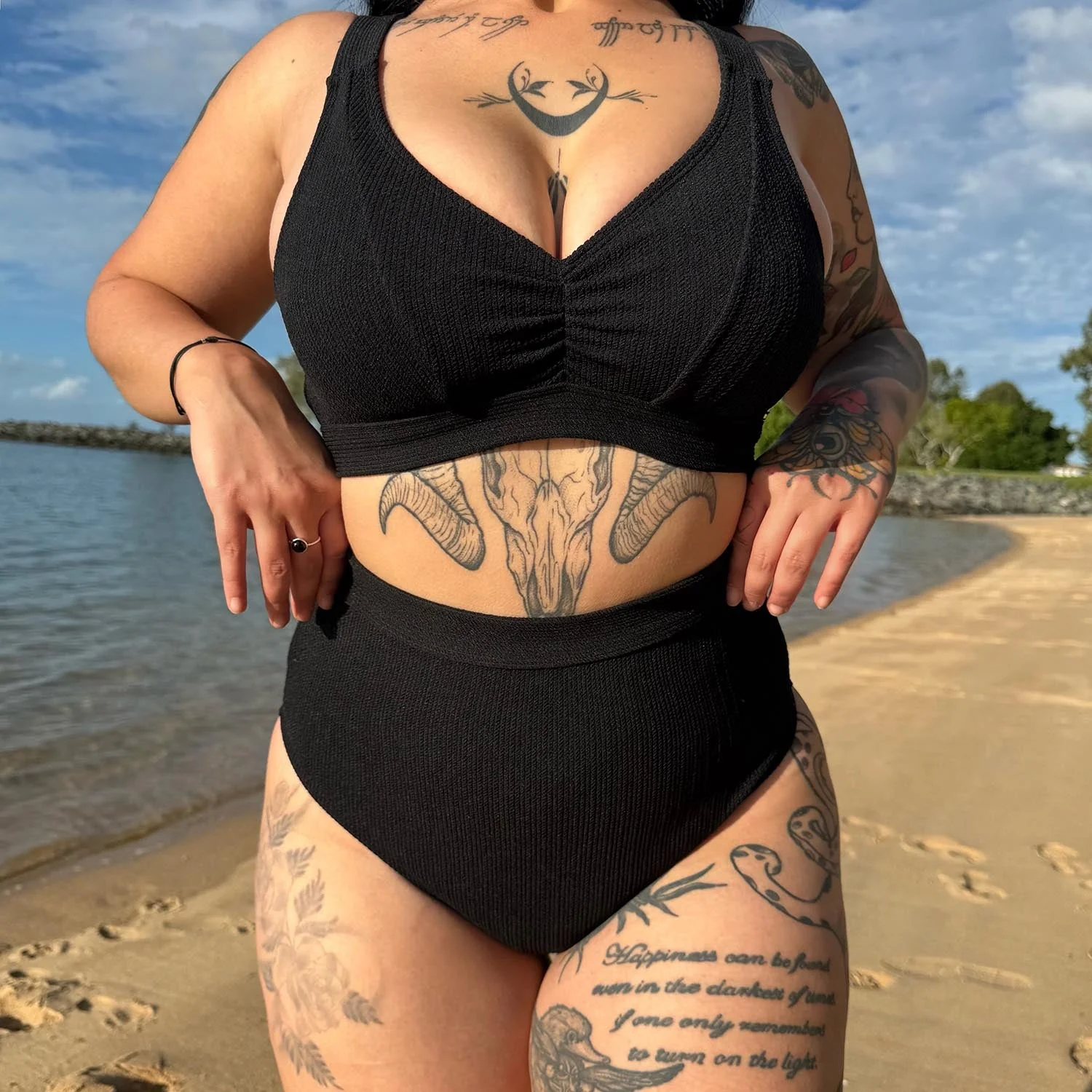 Tidelands Bikini - Black - Image 5