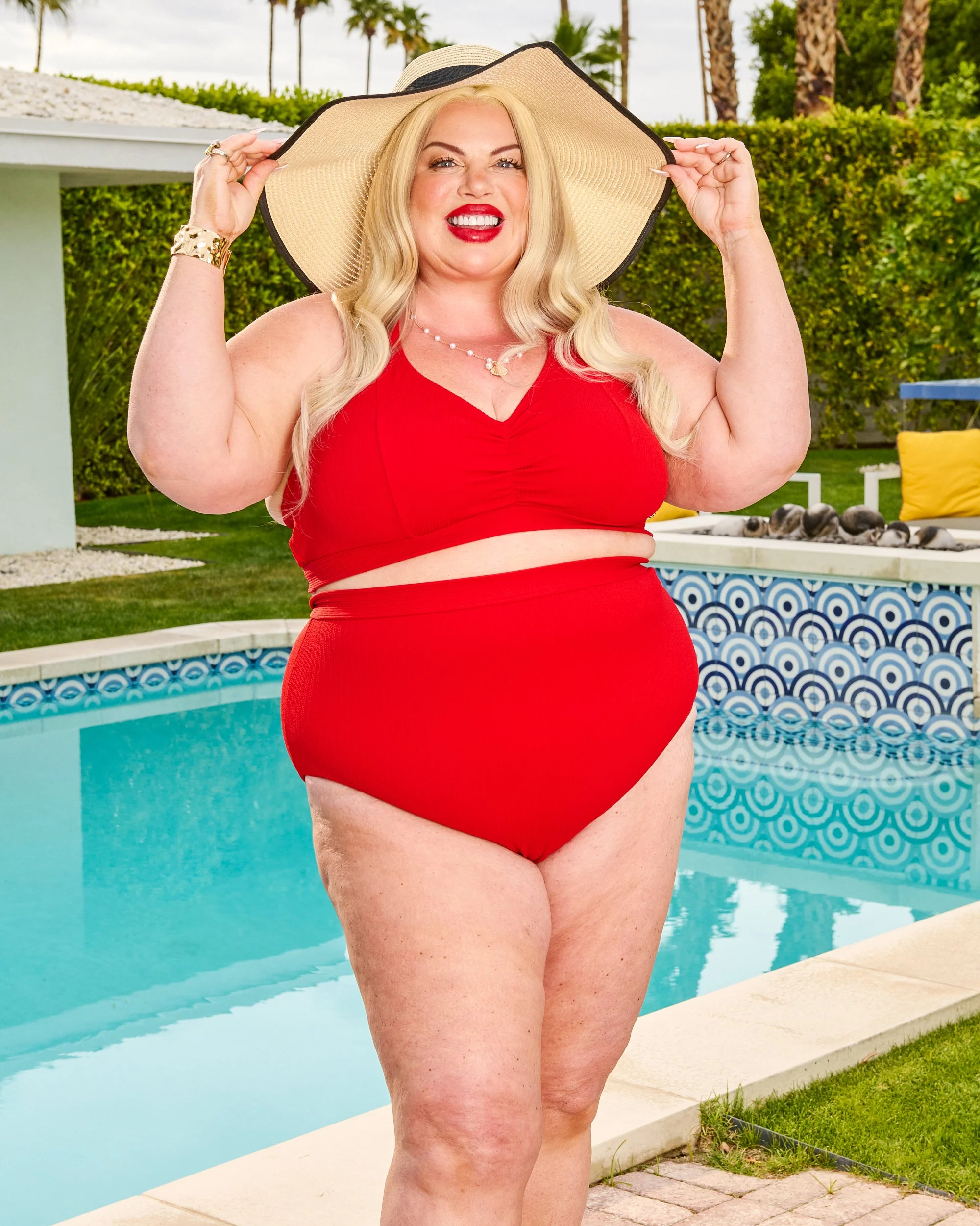 Tidelands Bikini - Red - Image 2