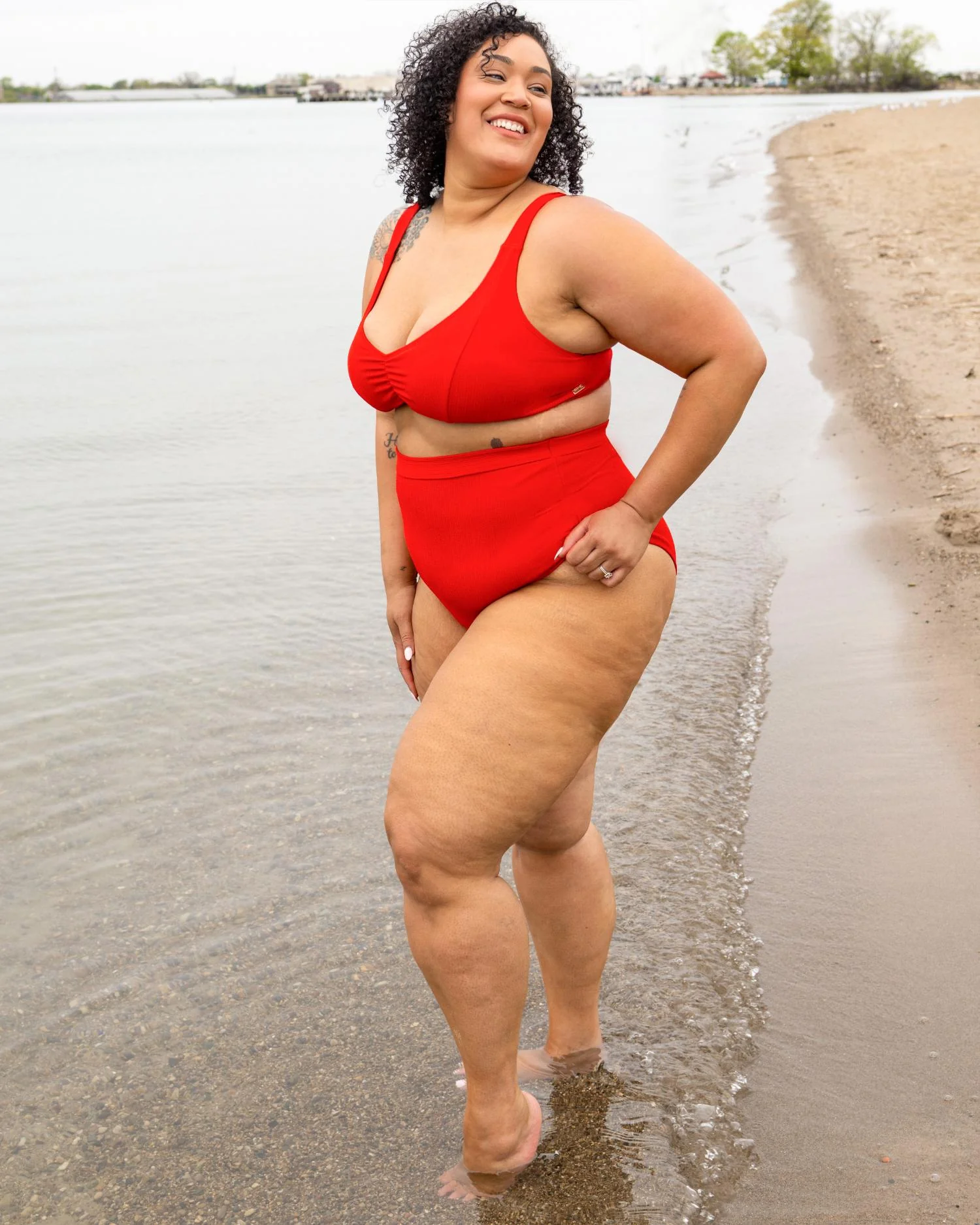 Tidelands Bikini - Red - Image 9