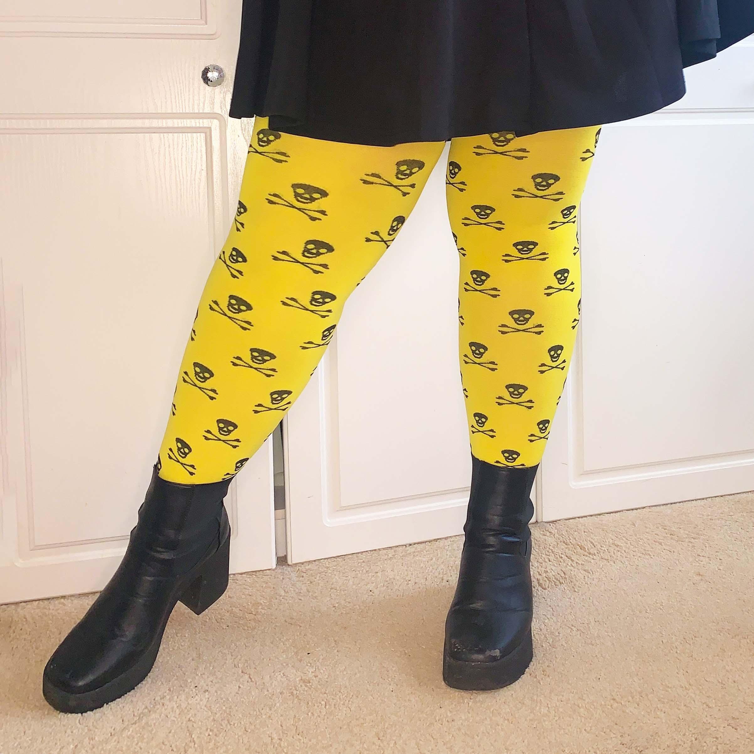 Opaque Tights Skullz - Toxic - Image 14