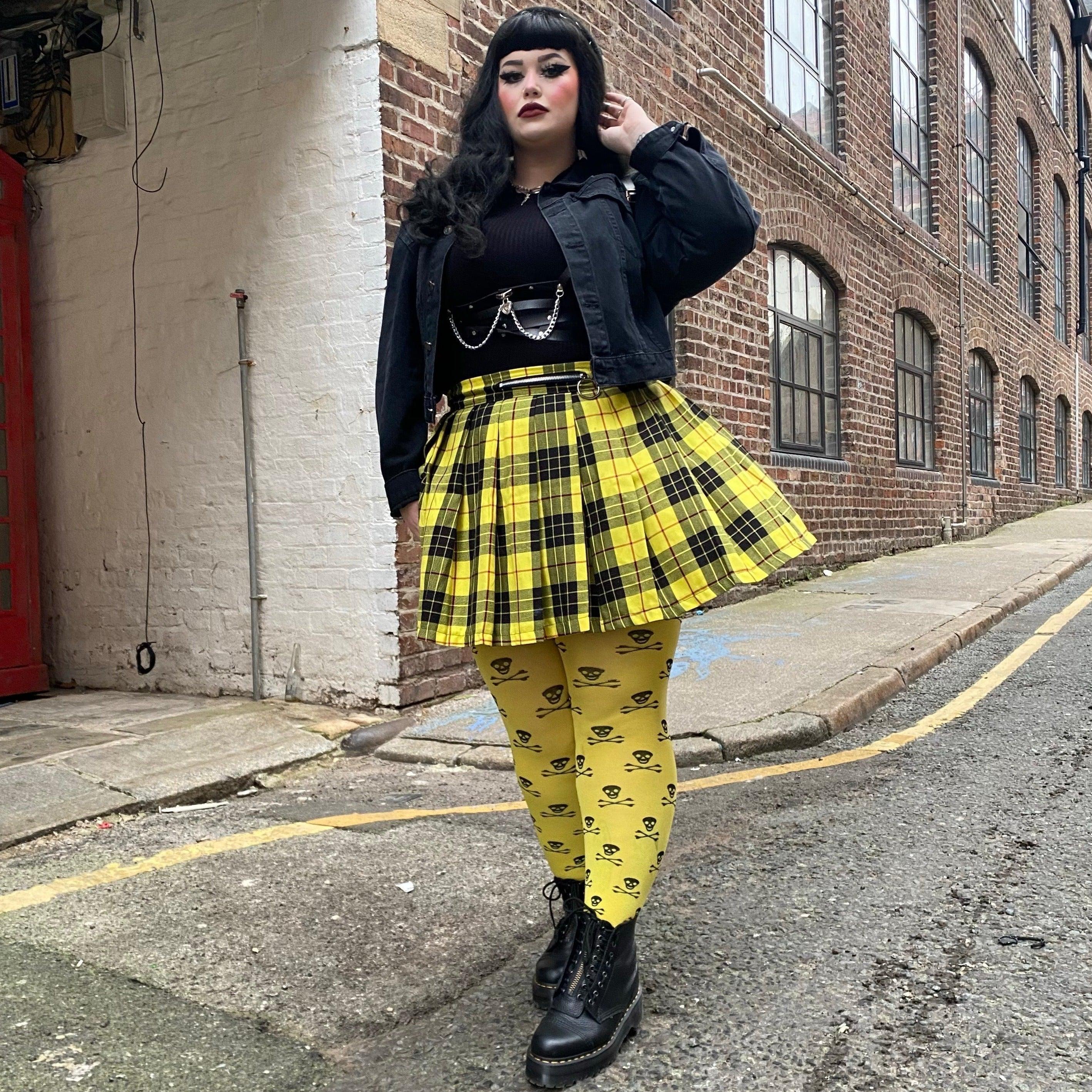 Opaque Tights Skullz - Toxic - Image 3