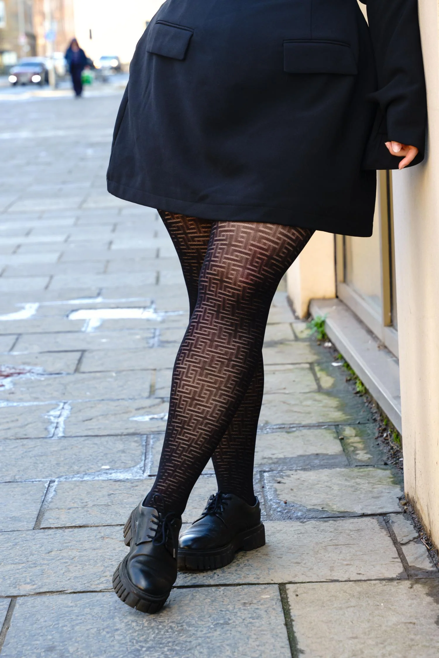 Fishnet Tights - Traditional in Black - Image 5