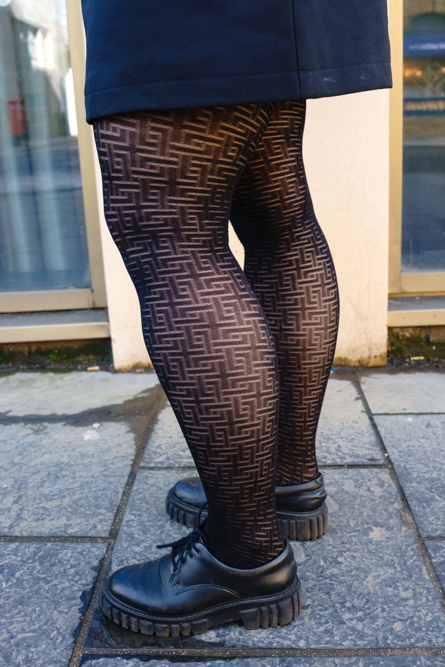 Fishnet Tights - Traditional in Black - Image 6