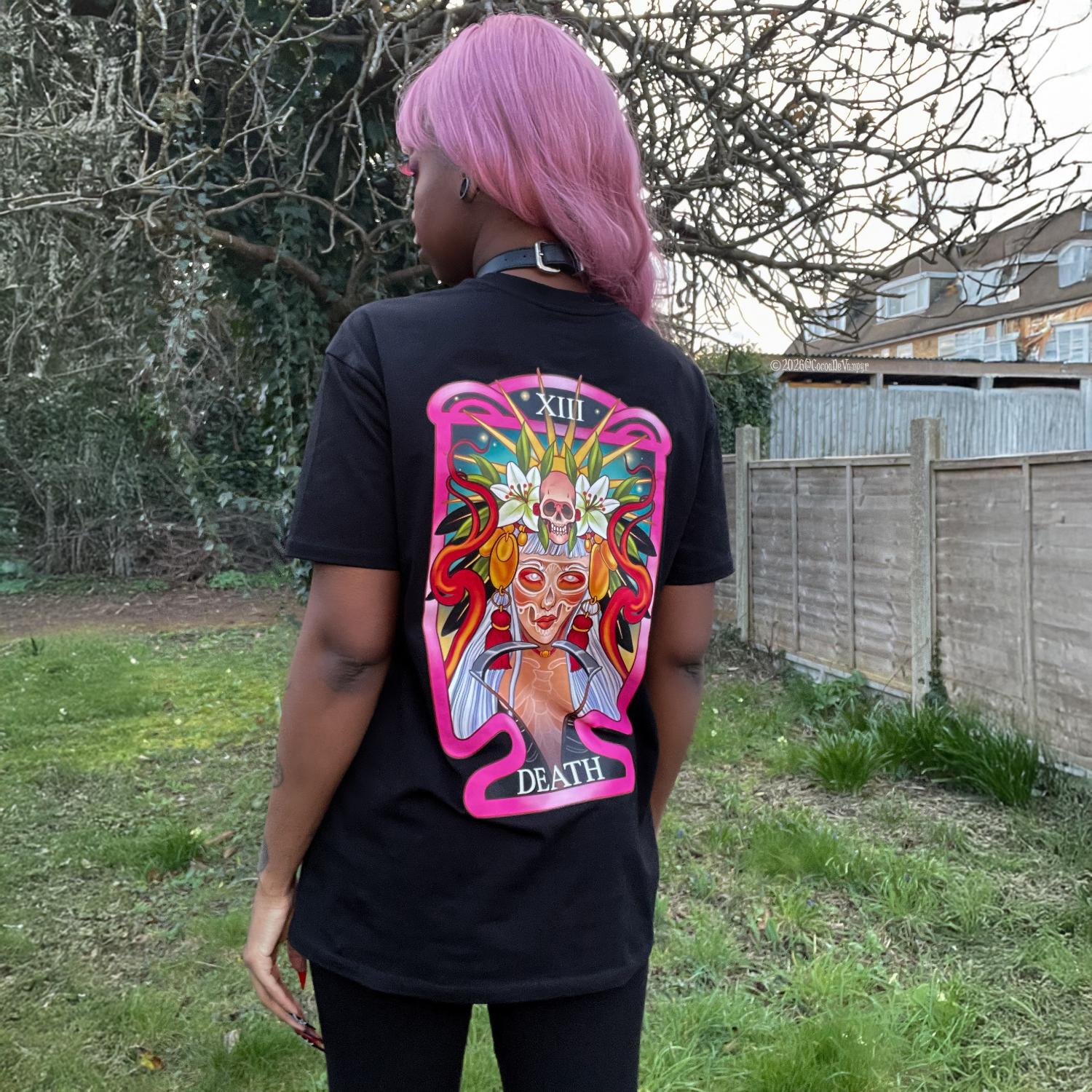 Major Arcana Unisex Tee - XIII Death - Image 5