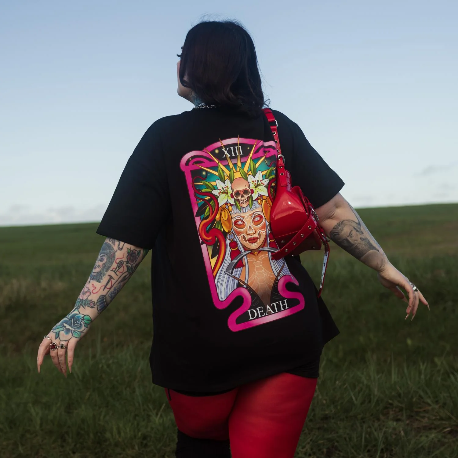 Major Arcana Unisex Tee - XIII Death - Image 6