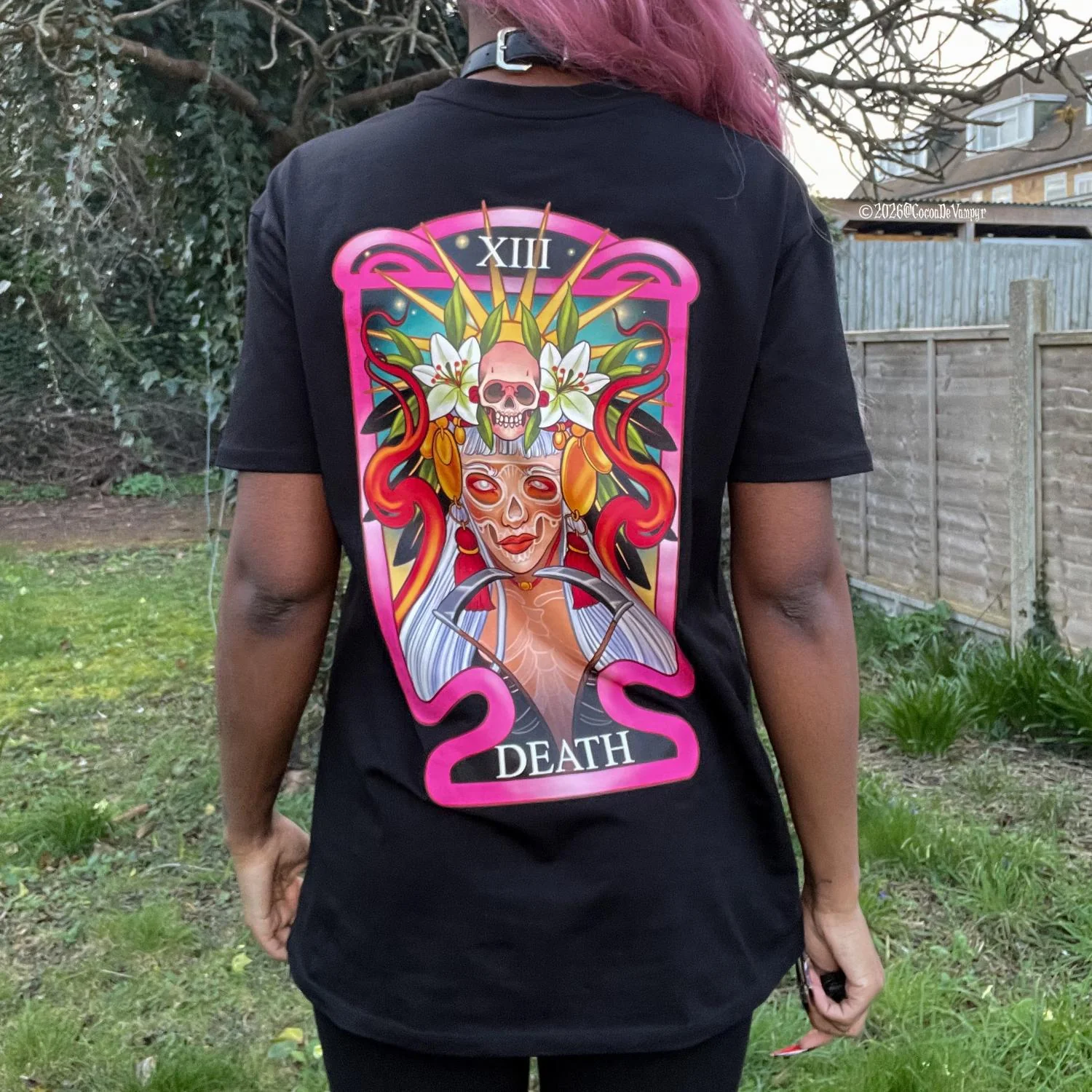 Major Arcana Unisex Tee - XIII Death - Image 8