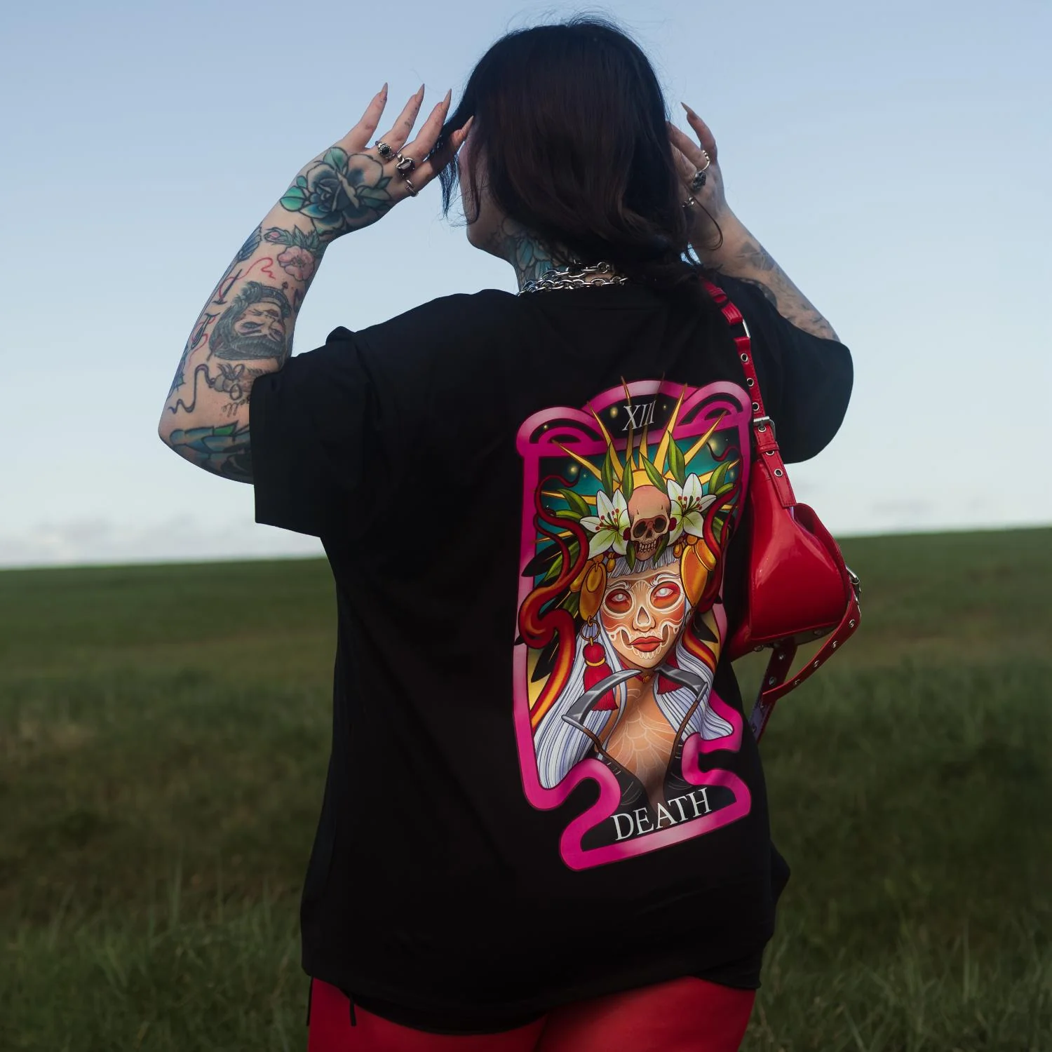 Major Arcana Unisex Tee - XIII Death - Image 9