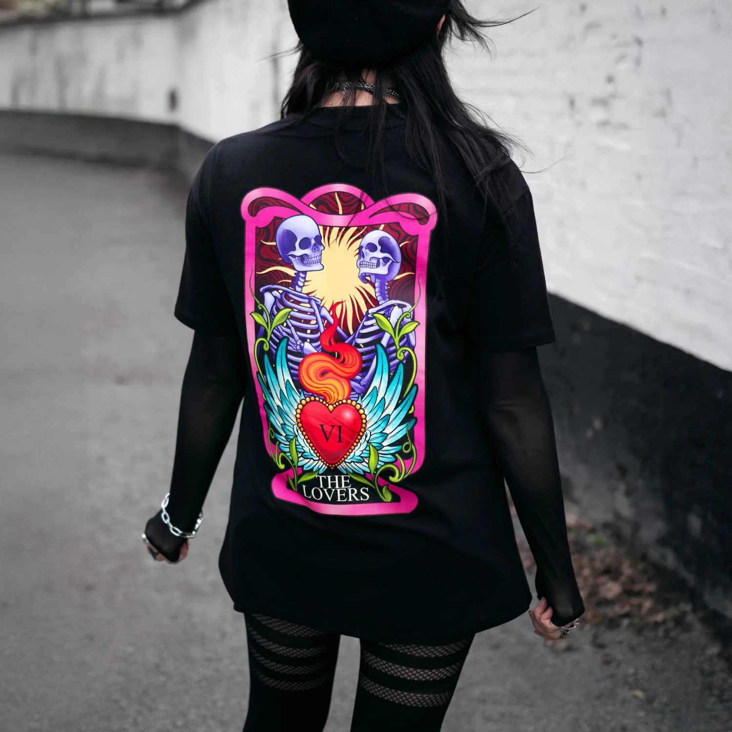 Major Arcana Unisex Tee - VI The Lovers - Image 12