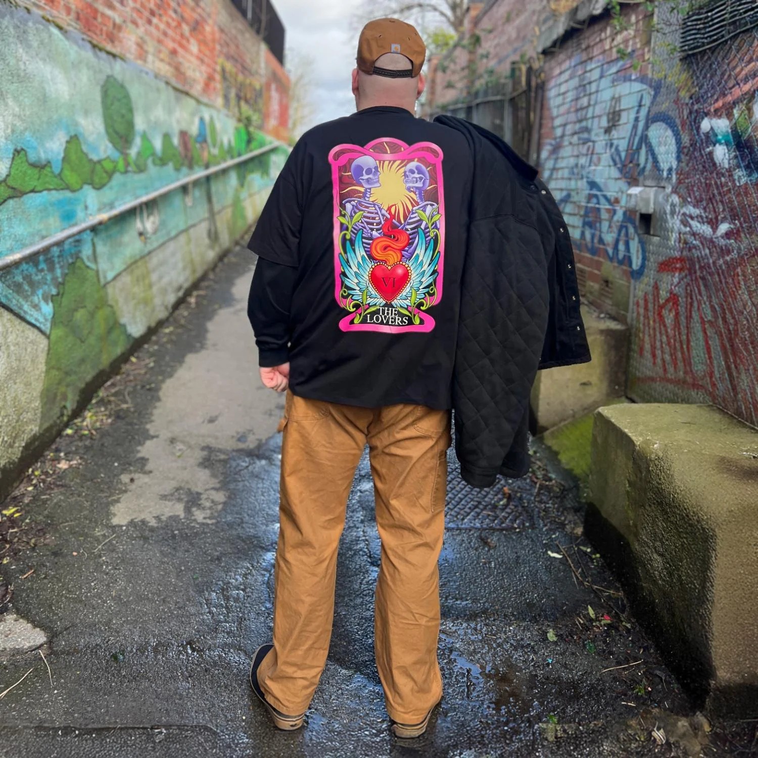 Major Arcana Unisex Tee - VI The Lovers - Image 6