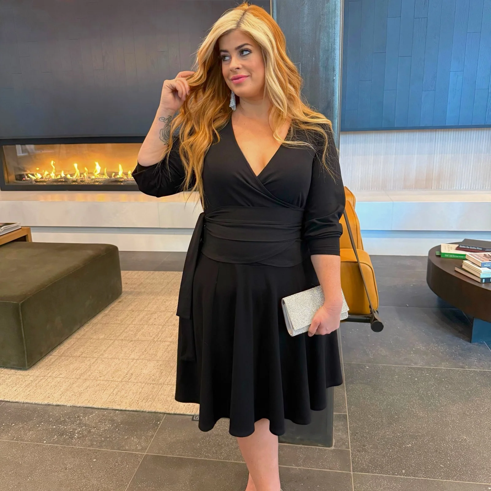 Flare Skirt - Black (V2) - Image 9