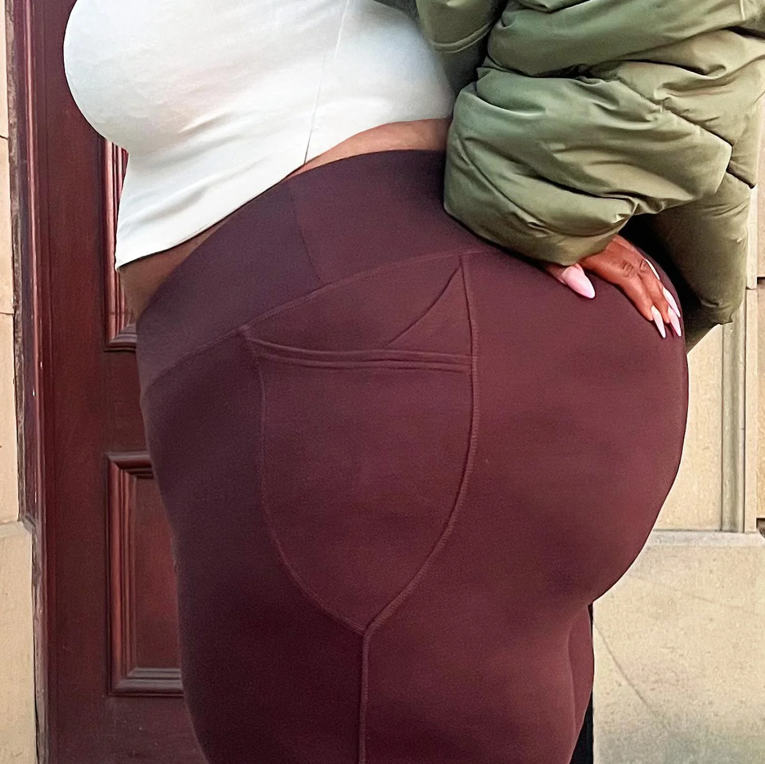 Squat Proof Leggings - Bear - Image 5