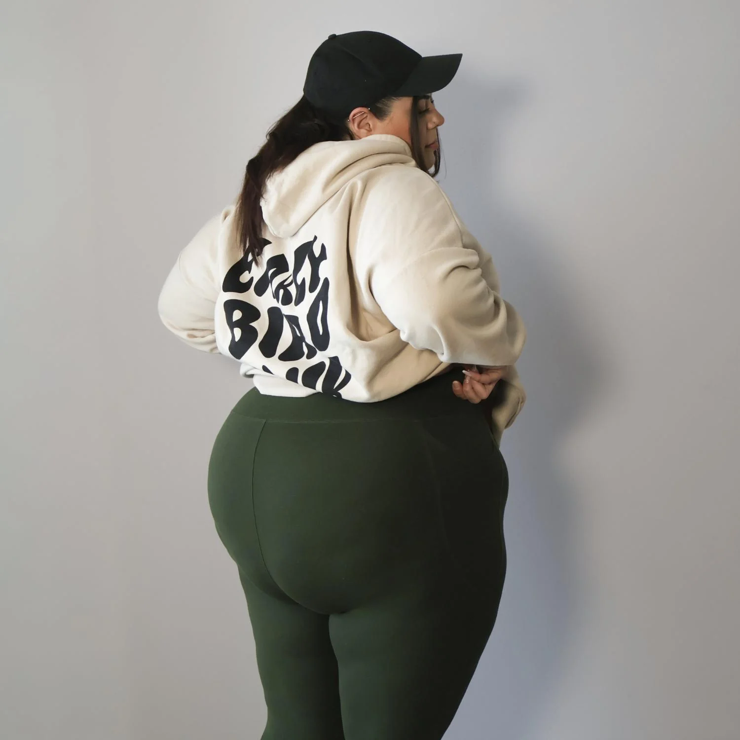 Squat Proof Leggings - Secret Garden - Image 3
