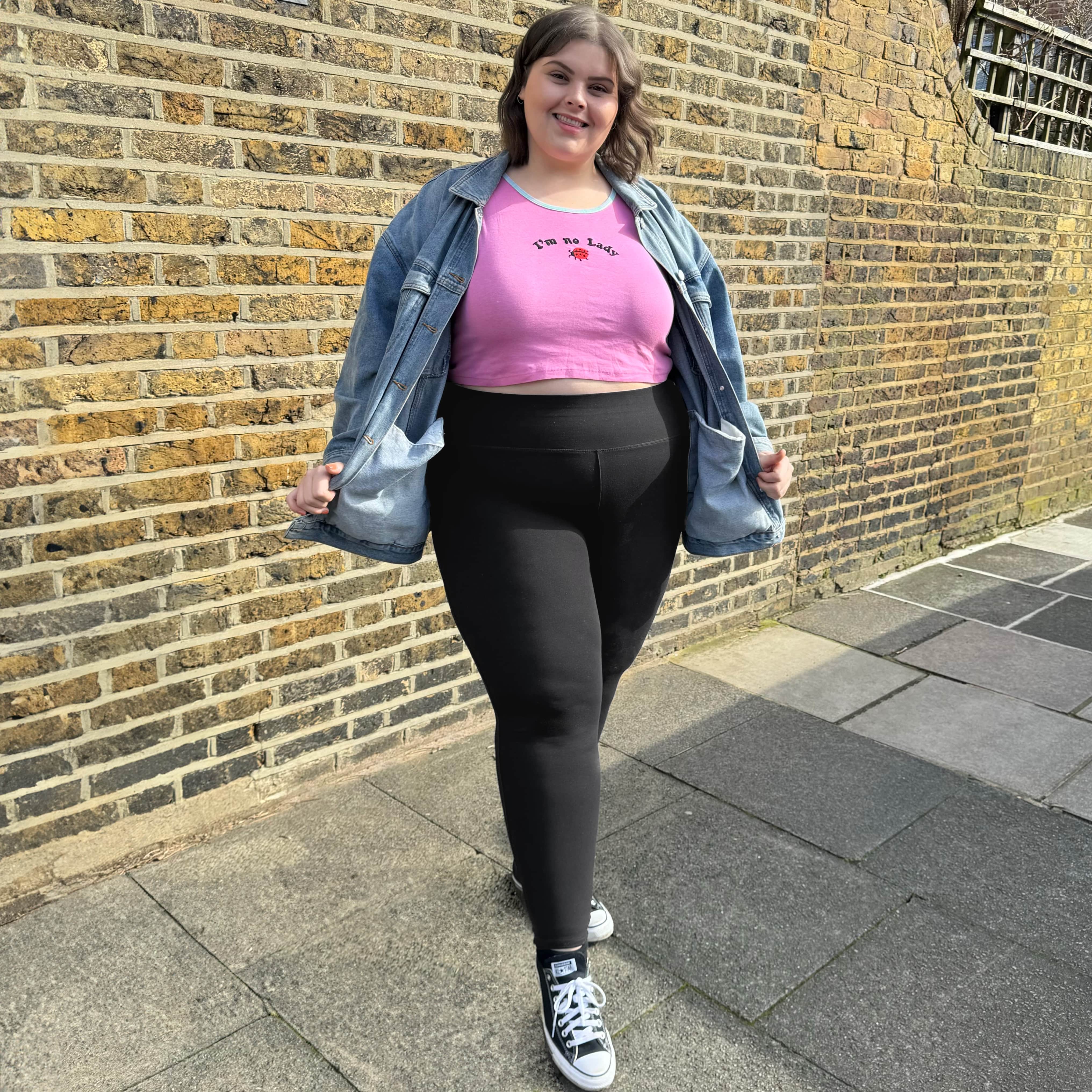 Squat-Proof Leggings - Black - Image 14
