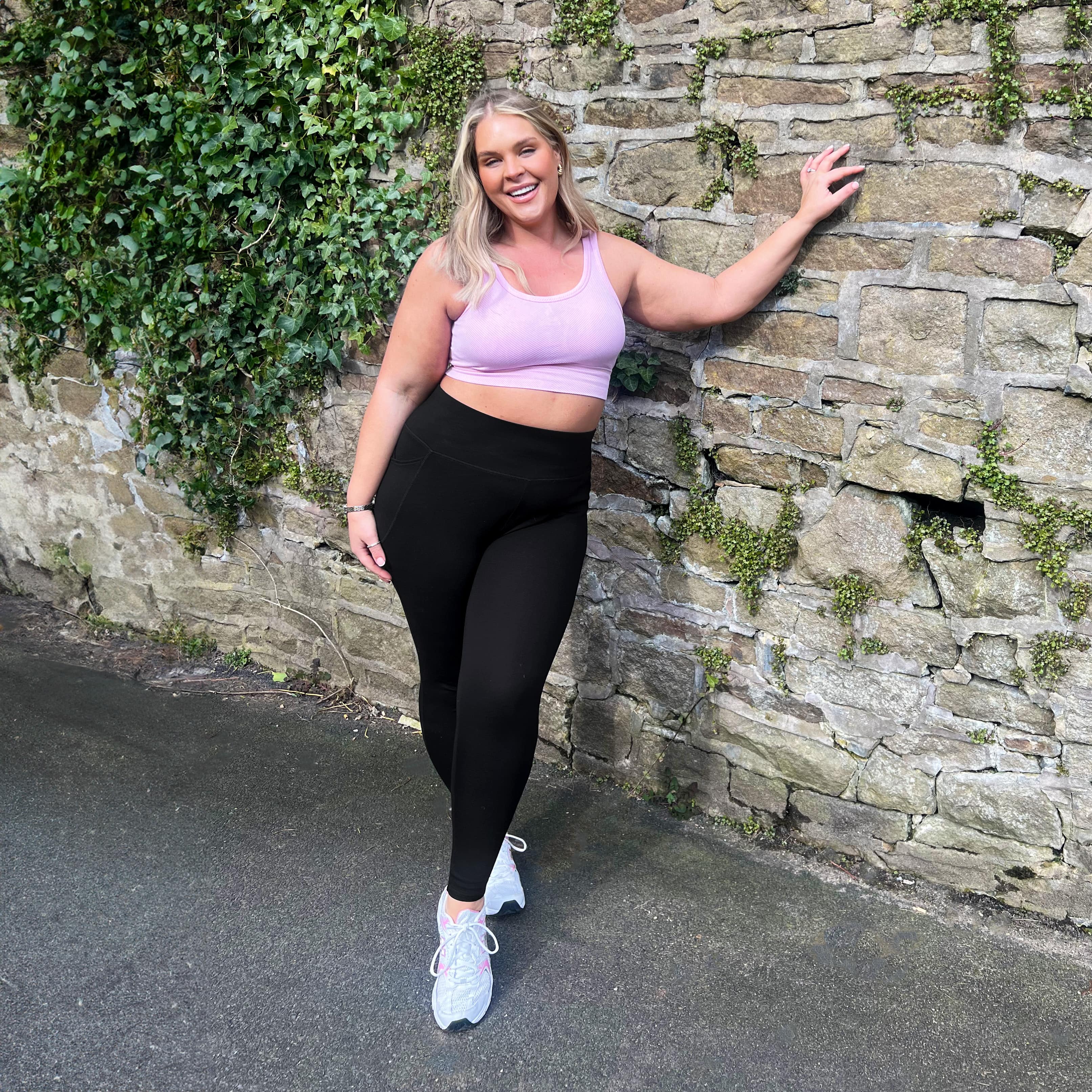 Squat-Proof Leggings - Black - Image 15