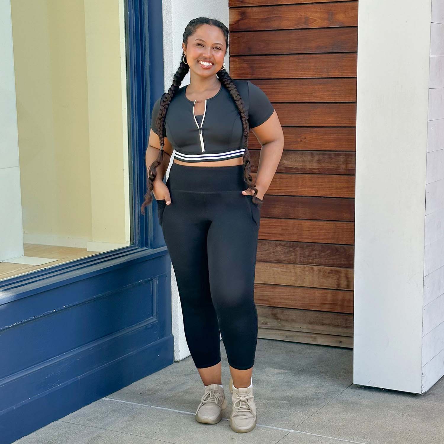 Squat-Proof Leggings - Black - Image 17