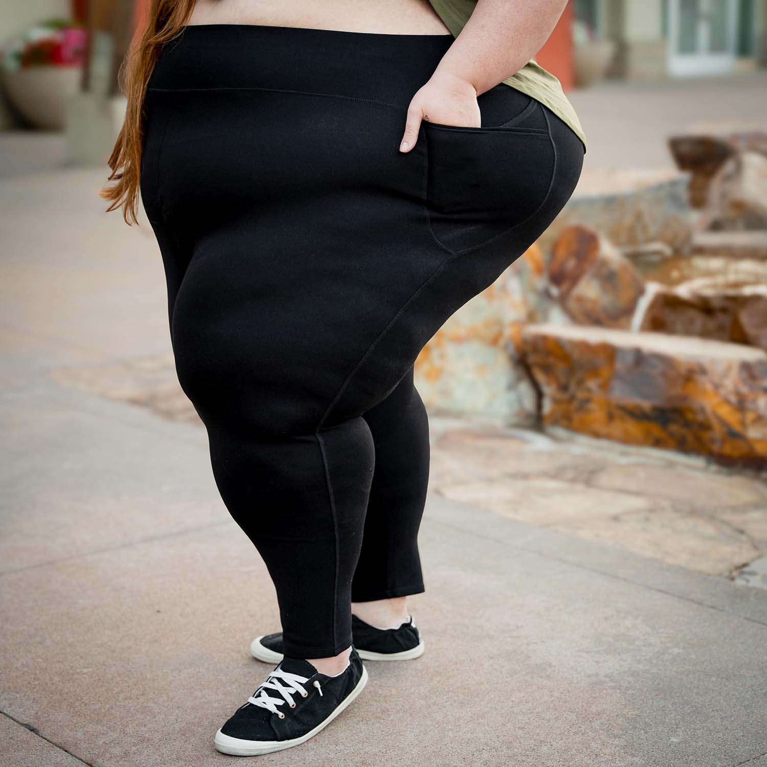 Squat-Proof Leggings - Black - Image 19