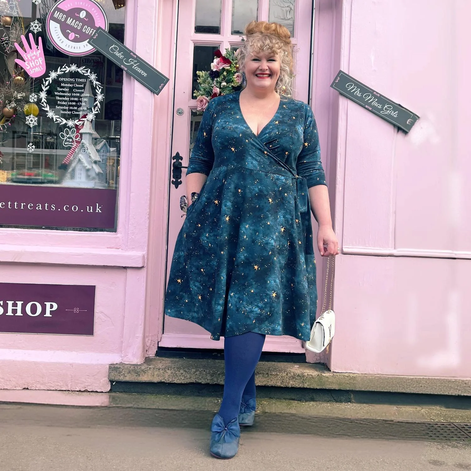Nebula Wrap Dress - Image 16