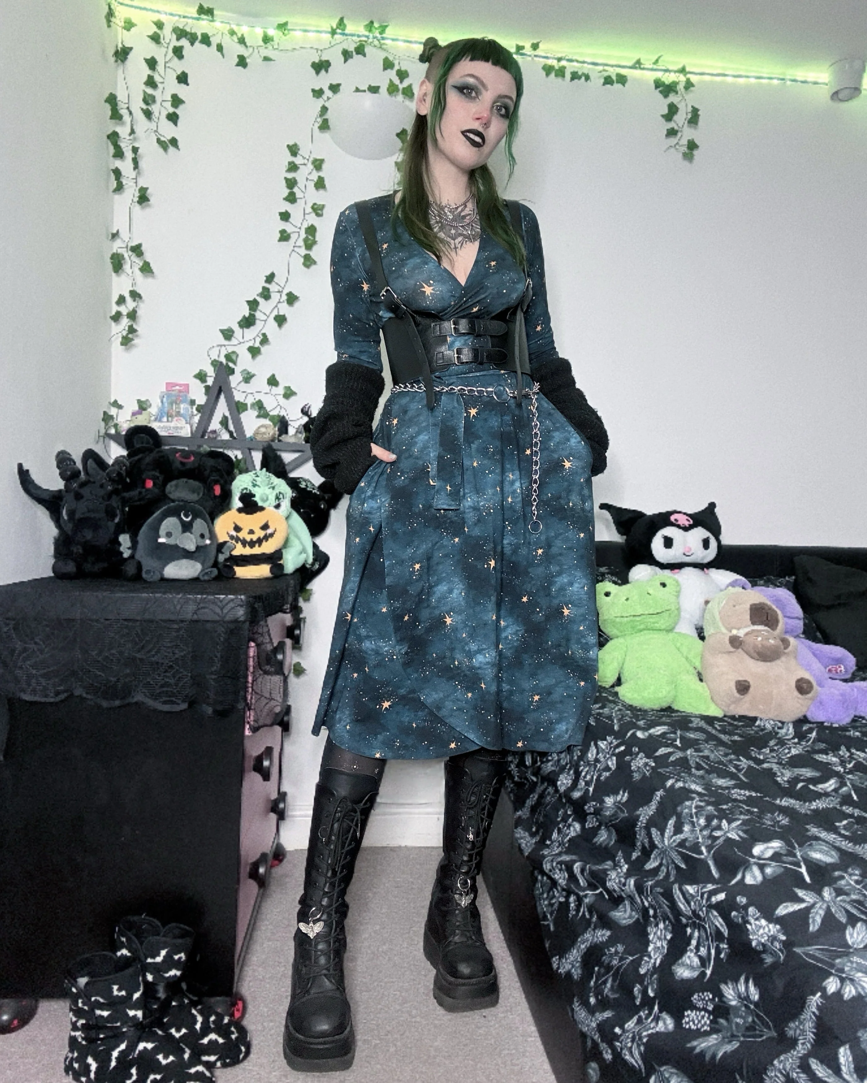 Nebula Wrap Dress - Image 2