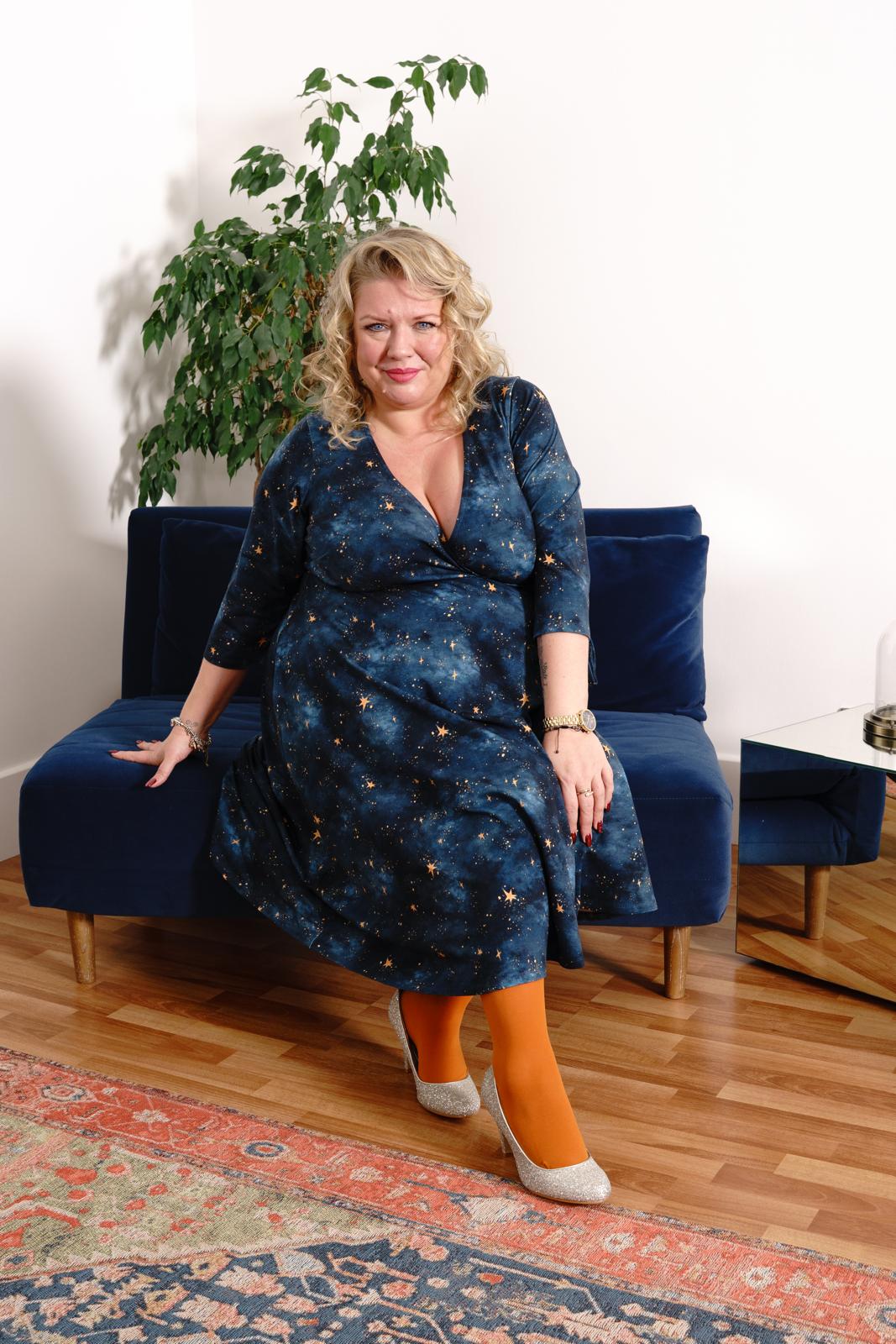 Nebula Wrap Dress - Image 5