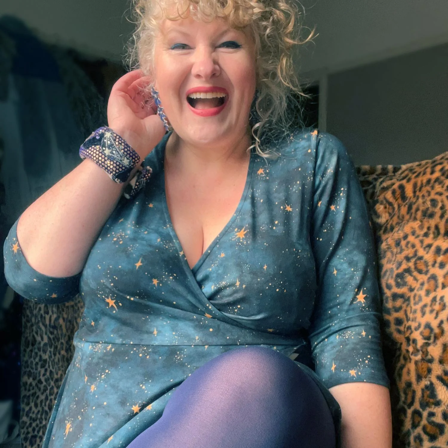 Nebula Wrap Dress - Image 7