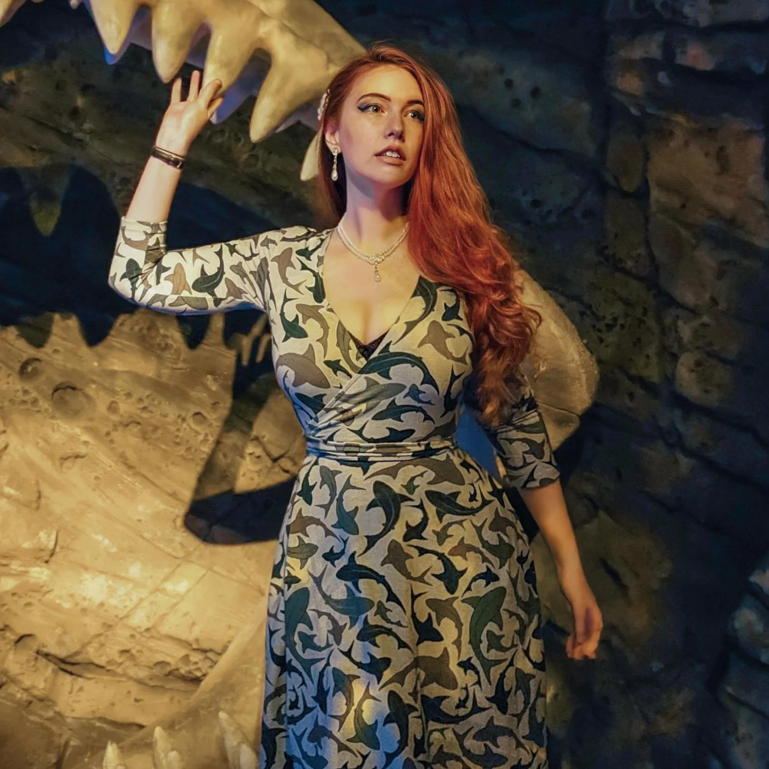 Wrap Dress - Sharks - Image 14