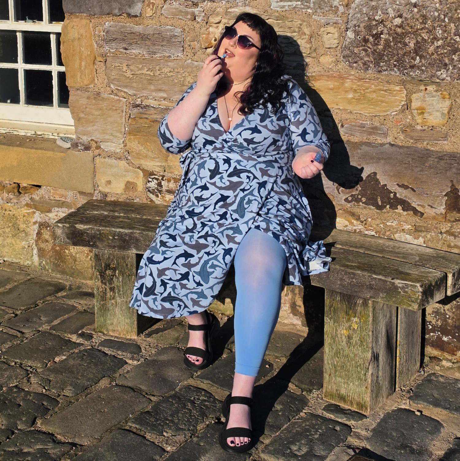 Wrap Dress - Sharks - Image 16