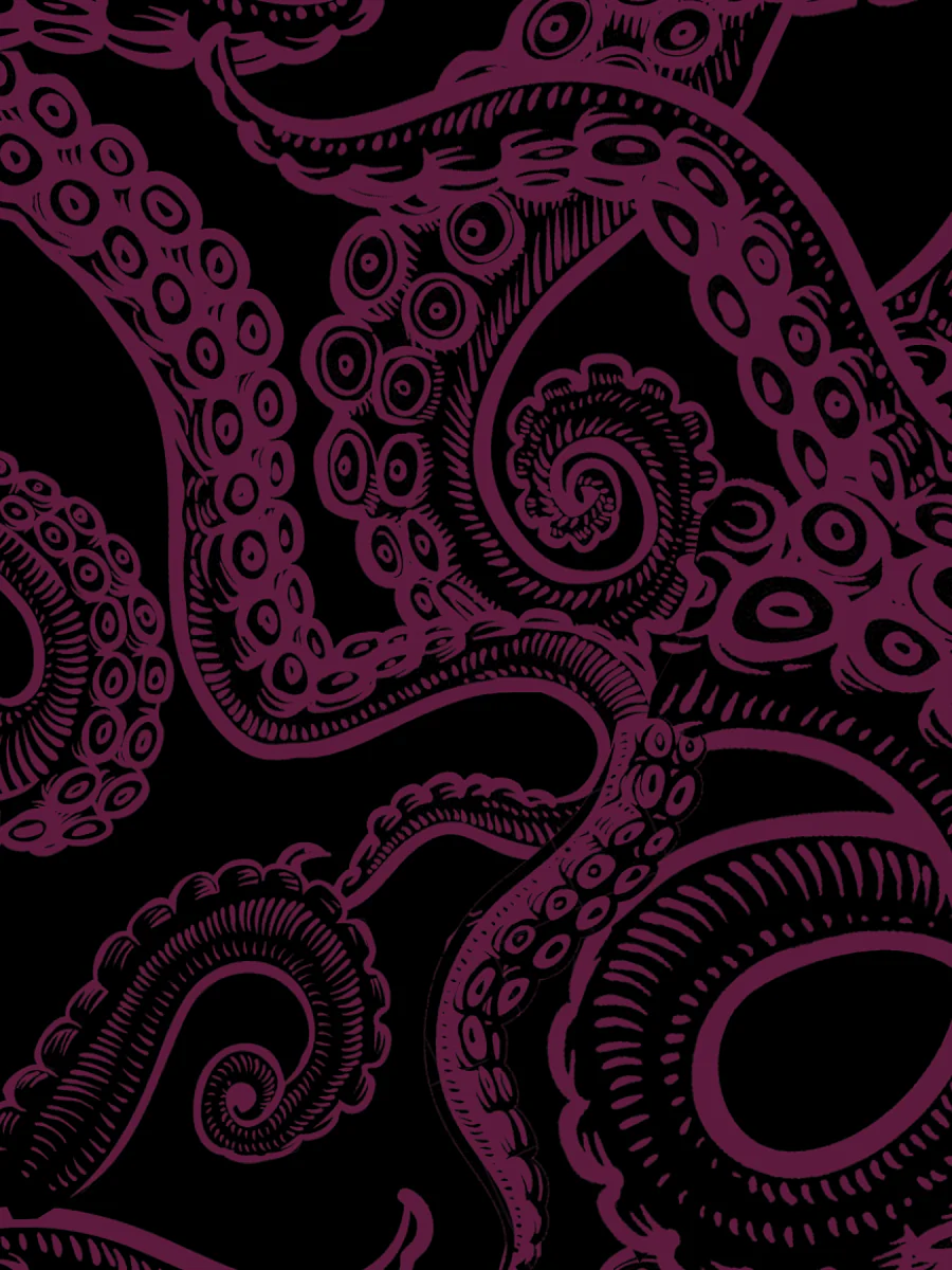 Organic Cotton Wrap Top - Kraken's Embrace - Image 13